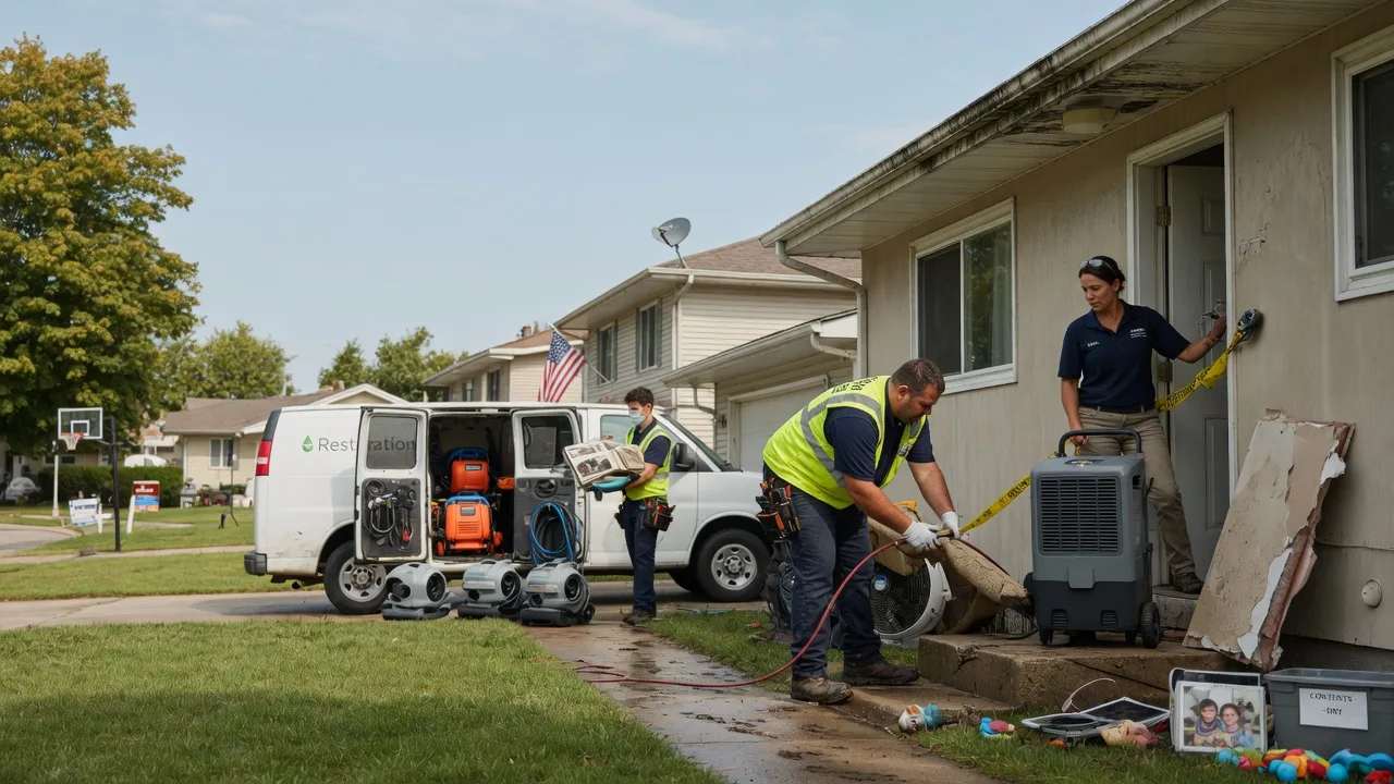 Water Damage Restoration in South Charleston, OH near me